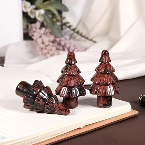 Cheungshing de 2,56 Mini Mini Justiça da Árvore do Ornamento Decoração de Mesa do Escritório para Reiki de Natal, Cura de