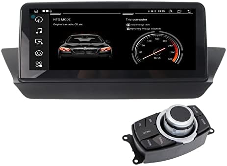 Zwnav android 11 estéreo de carro 12,3 tela de toque para bmw x1 e84 2009-2015 sem tela de toque original, com botão i-drive, 8+256