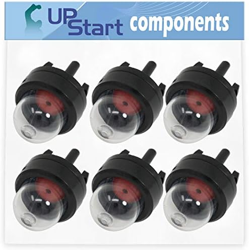 Componentes Upstart 6-Pack 5300477721 Substituição da lâmpada do iniciador para eco PB-770T Backpack Blower-Compatível com 12318139130 300780002 188-512-1 Bulbo de purga