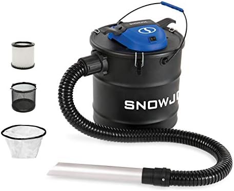 Snow Joe Ashj201 4,8 galões de 4 amp Ash ash Vacuum & Powersmith PAAC302 Kit de limpeza profunda de vácuo de cinzas com ferramenta