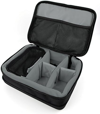 Duragadget Protetive Black & Gray Eva Gaming Mouse Case - Compatível com Razer Diamondback