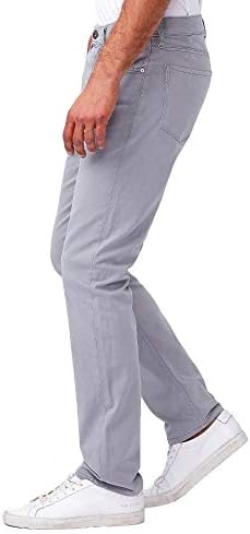 Paige Men's Federal Eco Twill Slim Straight Fit Pant