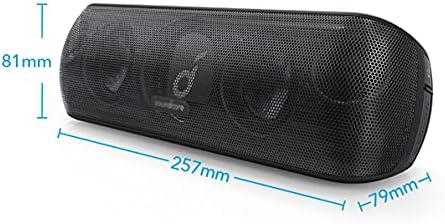 JHWSX Speaker com áudio de 30w de alta resolução, baixo estendido e agudos, alto-falante portátil HiFi