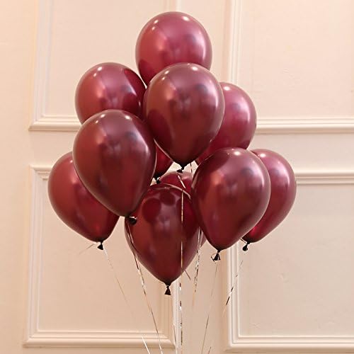 Balões de látex, 100 pacote de 12 polegadas na Borgonha