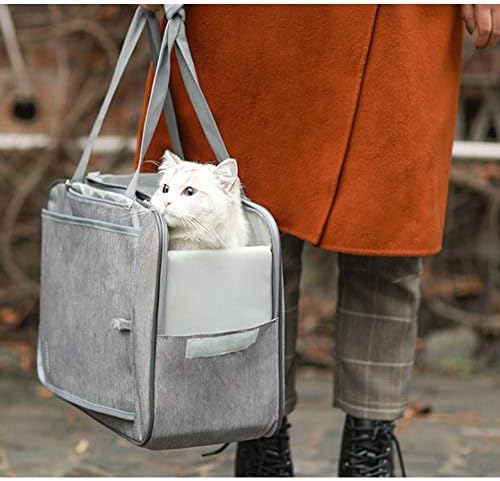 Mochila de Pet Meilishuang, bolsa de gato ao ar livre portátil e portátil, gato saia mochila de saco de gatos, bolsa de
