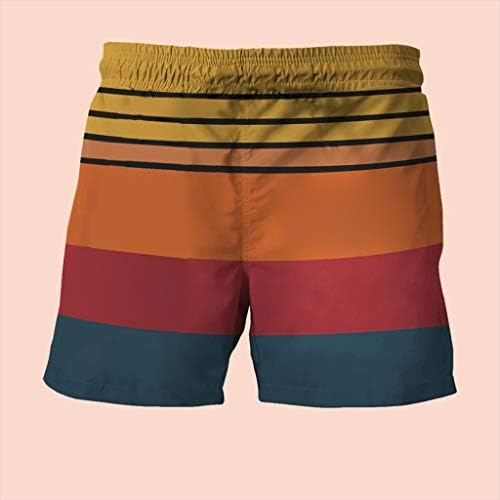 Shorts para homens para homens nadam rápido e elástico esportivo esportivo shorts de surf respirável colorido sólido traje
