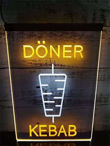 DVTEL Kebab Restaurant Decor Néon Modelagem LED MODELA LEZAS LENTAS LUMINAS