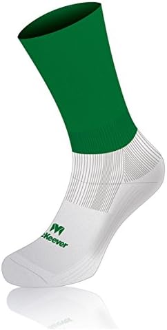 Mc Keever Pro Mid Plain Socks - Youth - Green/White -
