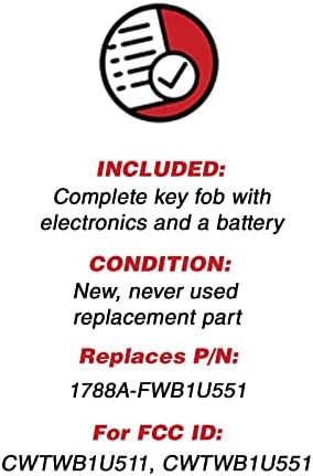 Keylessoption ingressing sem chave de carro remoto chave de carro para 2003-2007 Lincoln Navigator 2003-2006 Ford Expedition CWTWB1U551