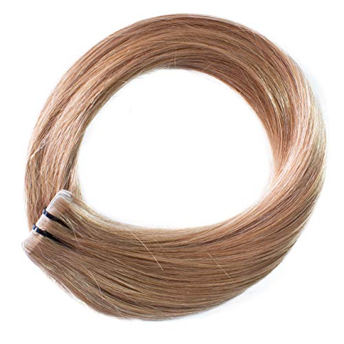 Hair2heart 40 x Remy Fita Invisible em extensões de cabelo- #12-20 polegadas, 0,1 kg