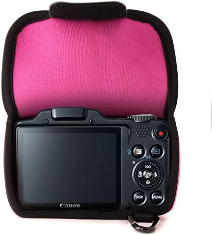 Megagear Ultra Light Neoprene Camera Case Compatível com Canon PowerShot SX420 IS, SX410 IS, SX400 IS, SX510 HS