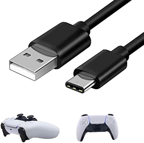 Meilianjia long durável USB Fast Charger Canding Cable para PlayStation 5 & PS5 Controller