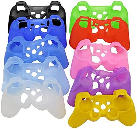 Melocifia Silicone Soft Caso Caso de capa de pele para Sony PlayStation 3 PS3 Gel Gel Rubber Protective Case