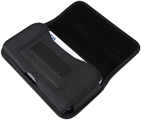 Caixa de telefone Bolsa de nylon robusta coldre de correia para celular compatível com Galaxy S23, S22, S21, S20, compatível com