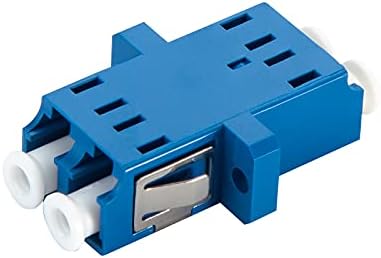12 Pacote LC a LC Duplex Modo único acoplador, adaptador de fibra óptica LC/UPC para cabo ou conector de fibra SingleMode OS1 OS2,