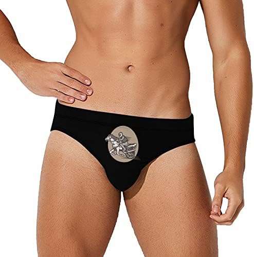 Borda de natação masculina de roda de cavalos do corredor Trunks de biquíni Trunks Rápula de roupas de banho de roupas de banho rápidas de roupas de banho