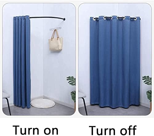 Camarim xzgden, kits de cortina de abrigo de privacidade simples de vestiário, partição de tela de privacidade, vestiário