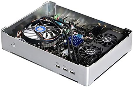 Hunsn 8k Mini PC, Computador para jogos, Intel Core i7 9700F, Windows 11 ou Linux Ubuntu, BM25, GeForce GTX1650 4G, DVI, DP1.4, HDMI2.0, LAN, 2 X USB3.0, 5 X USB2.0, 64G RAM, 1TB NVME M.2 SSD, 2TB HDD