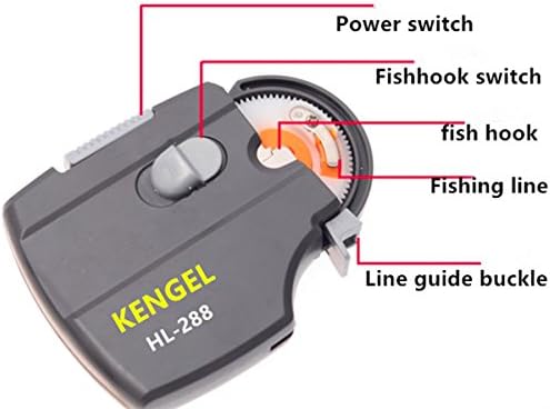 Dispositivo elétrico de Kengel® elétrico Ferramenta de camada de gancho automática TYER MACHINE DE INFICIAÇÃO