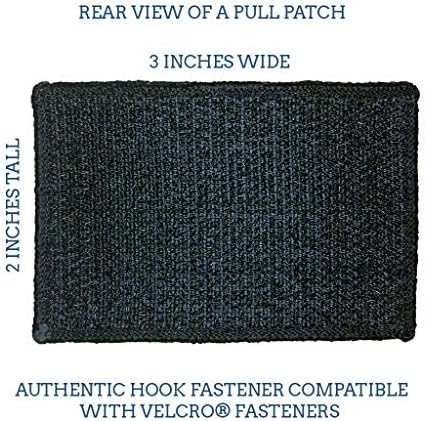 Patrulha do buraco | Aparecimento de gancho e loop para chapéus, jeans, colete, casaco | 2x3 in | Pull Patch