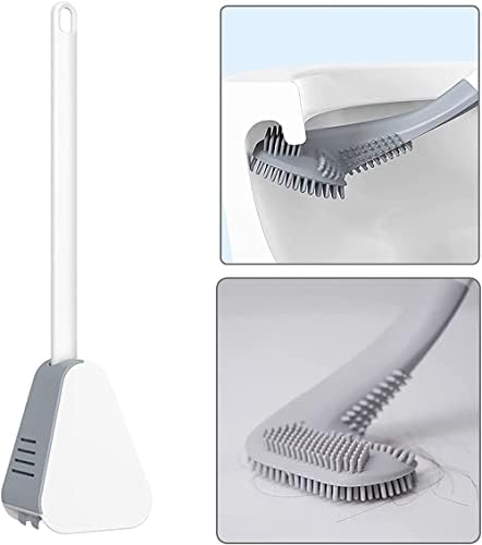 Escova de vaso sanitário de golfe homezo - 2023 Melhor escova de vaso sanitário de manuseio comprido, pincel de vaso sanitário de golfe
