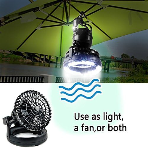 Xhope 2-in-1 18 LED LUZ COM CAMPING COM TELOME