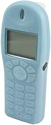 Coldre de caixa de silicone azul compatível com Avaya 3641 telefone sem fio