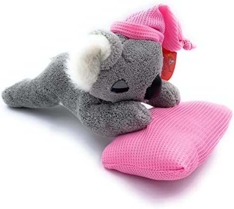 Aeisage Koala empalhado animal para meninas Plush rosa Koala urso recheado coala com travesseiro Super macio Koala Plush Pluxh