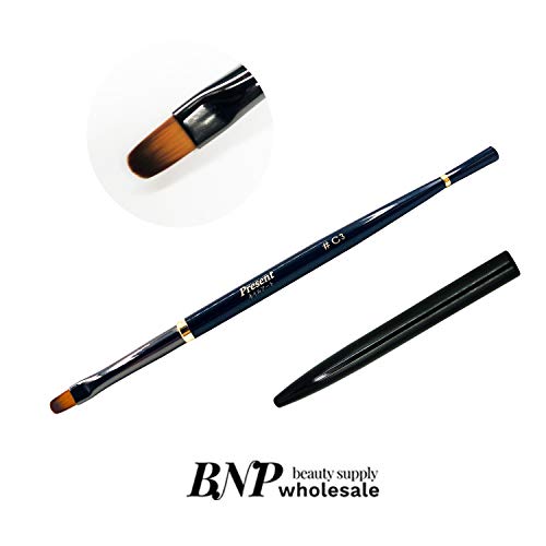 Apresentado por BNP 1 PC Black Nail Art Tool Brush esmalte o gel acrílico Gel Design UV Pen de linha adesivo para Manicure Beauty Nail