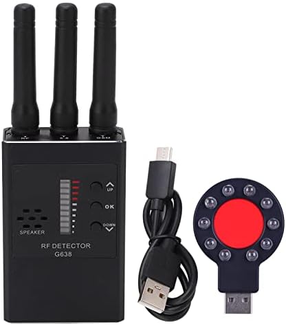 Scanner de sinal de RF, Dispositivos de resposta rápida Detector Forte anti -interferência 300MHz a 2700 MHz Prompt para Office