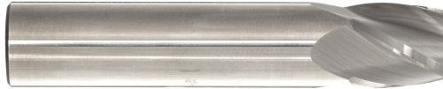 Melin Tool Crp Cobalt Steel Square Nariz Fim Mill, Weldon Shank, acabamento em monocamada Ticn, corte de desbaste, corte não central, hélice de 30 graus, 4 flautas, 3,8750 de comprimento total, 0,7500 diâmetro de corte, 0,625 Diâmetro da haste de haste