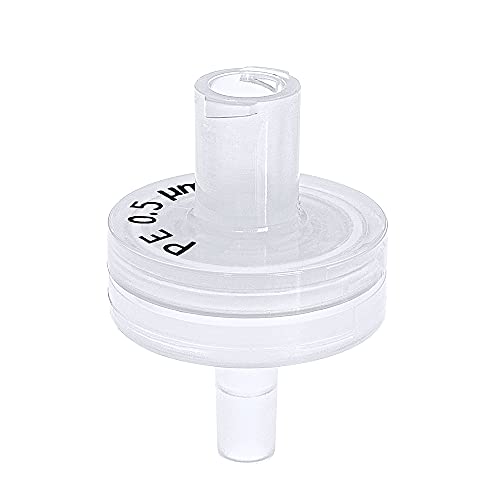 Tecnologia do filtro GVS, filtro de seringa, abluo, 13 mm, membrana PE, 0,5 µm, alojamento pp, 10/pk