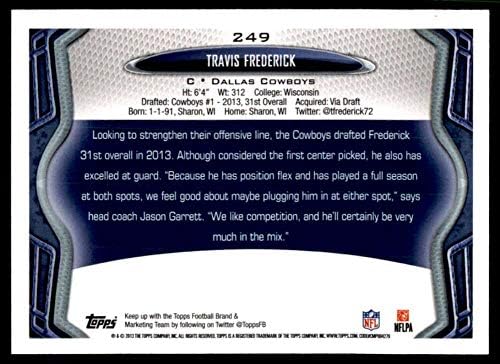 2013 Topps Football #249 Travis Frederick RC Rookie Dallas Cowboys Official NFL Trading Card