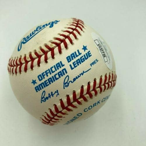 Jimmie Crutchfield assinou a lenda oficial da liga principal da liga principal da liga JSA - bolas de beisebol autografadas