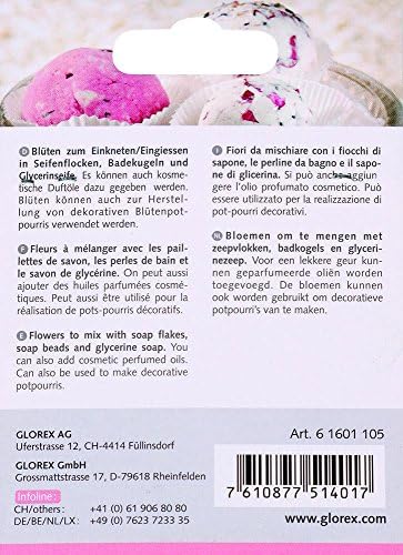 Glorex 6 1601, Lavendelblüten, 12 x 8.8000000000000007 x 0,5 cm