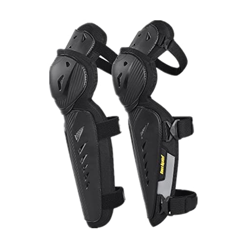 Pontos de guarda de joelho de cotovelo da motocicleta WONZONE para homens anti-deslizamento Protetor de motocross ajustável Proteção segura Armadura Ciclismo Racing Sports Protetive Gear