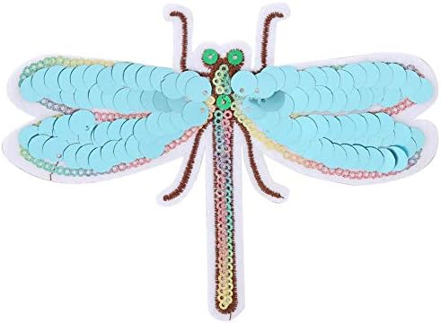 4pcs Bordados de bordado de insetos fofos, decoração de decoração de decoração Diy Roupas Apliques de ferro ou costura