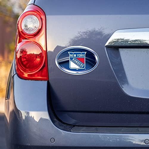 Adesivo de logotipo da equipe metálica da NHL, decalque para janelas, carros, caminhões, laptops e muito mais, aplicação