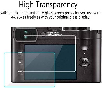 Protetor de tela Zshion Compatível com Leica Q2,9H Draga Protetor de tela de vidro temperado para Leica Q2 Antifingrint