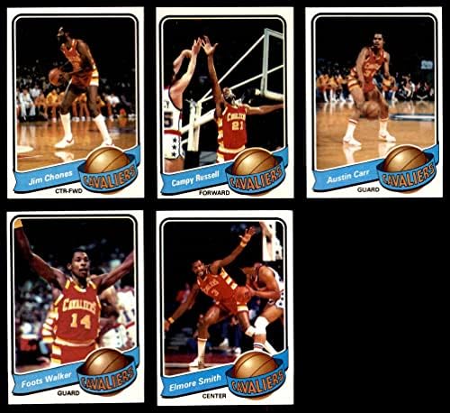 1979-80 Topps Cleveland Cavaliers Equipe Cleveland Cavaliers Ex/Mt+ Cavaliers