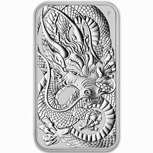2018 - Presente 1 oz Silver Bar Australia Perth Mint Dragon Series