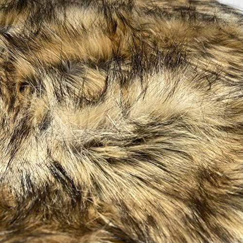 California Coyote Multi Faux Fur por Elotex International Fabric