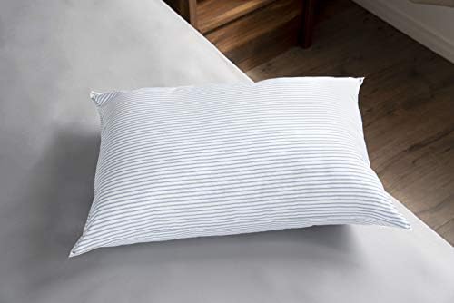 Century Home Oxford Stripe Polyester Pillow, Jumbo, 1 contagem