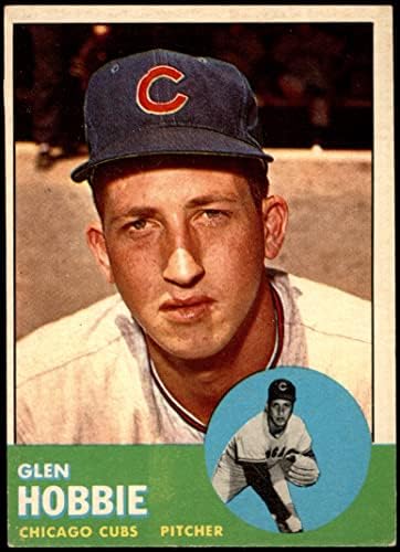1963 Topps 212 Glen Hobbie Chicago Cubs VG Cubs