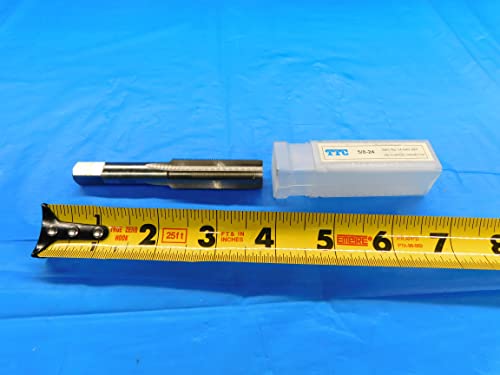 Novo TTC 5/8 24 H3 HSS Plug Tap 4 Flute reta .625 Ferramentas de fabricação - DW20117BW2