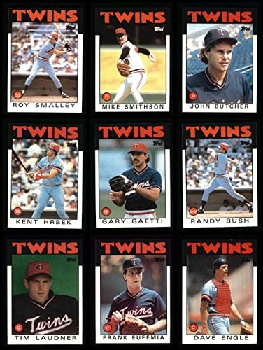 1986 Topps Minnesota Twins Team Set Minnesota Twins NM/MT Twins