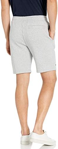 Lacoste Men's Sport Tennis Fleece Short, Silver Heathered, 4x-Large