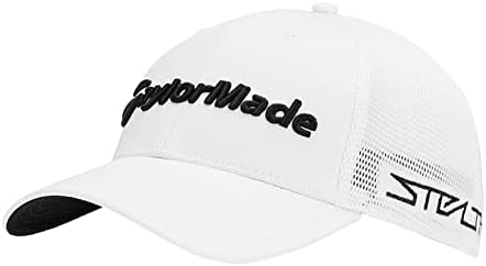 TaylorMade Golf Tour Gage Hat White Small/Medium