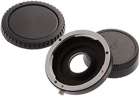 FocusFoto Adapter Ring for EF EF-S Lens to Nikon F AI Mount Camera with Optical Glass for Nikon D750,D810,D7500,D7200,D7100,D7000,D5600,D5400,D5300,D5200,D3300,D3200,D90,D4,D3X,