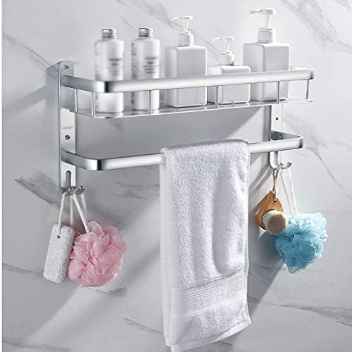 Armazenamento de banheiro Erddcbb, grande toalha de toalheira Organizador do chuveiro de prateleira de toalhas